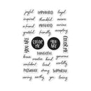 Hero Arts Clear Stamp - Colour Me Words*