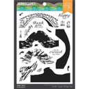 Hero Arts Clear Stamps 6"X8" Stone Bridge HeroScape*