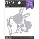 Hero Arts Fancy Dies Peeking Bunny*
