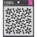 Hero Arts Stencil 6" x 6" - Poinsettia Pattern*