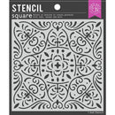 Hero Arts Stencil 6"X6" Ornate Flourish