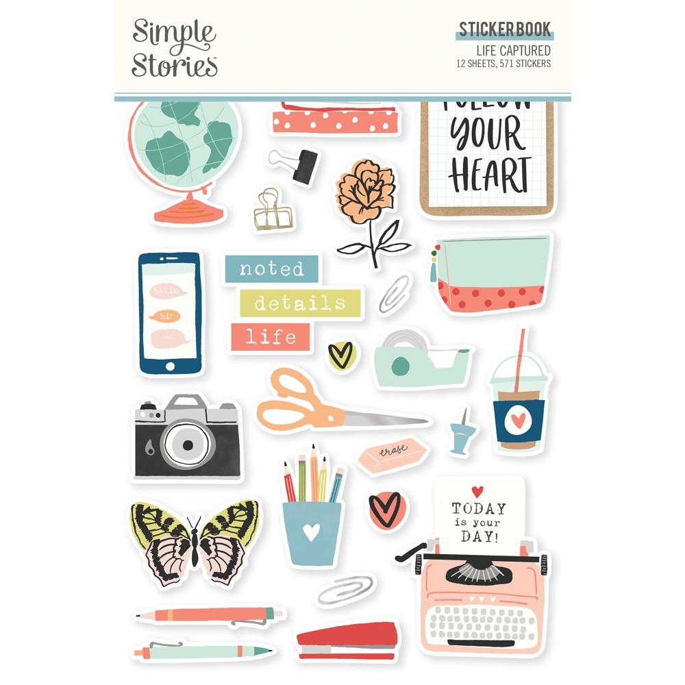 Sweet Talk Cardstock Stickers - Simple Stories