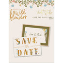 Violet Studio Save The Dates 25 pack Amongst The Wildflowers