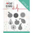 Find It Trading Jeanine's Art Die - Fruits, Well Wishes*