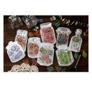 Poppy Crafts Clear Stickers - Baked Goods Jar 35pcs*