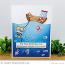 My Favorite Things Clear Stamps 4"x 6" - Ride or Dive*