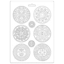 Stamperia Soft Maxi Mold 8.5"X11.5" - Tribals, Amazonia*