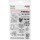 Simple Stories - Kate & Ash Photopolymer Clear Stamps - 4in x 6in*