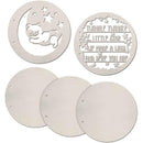 Ciao Bella Album Binding Art Shaped & Carved Pages 5 pack - Twinkle Twinkle Little Star, 8.625"*