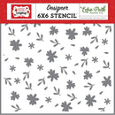 Echo Park Stencil 6"X6" Gorgeous Garden, Little Ladybug*