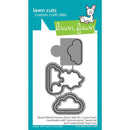 Lawn Cuts Custom Craft Die - Reveal Wheel: Unicorn Picnic Add-On*
