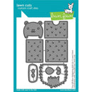 Lawn Cuts Custom Craft Die - Tiny Gift Box Hedgehog Add-On*