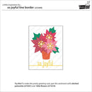 Lawn Cuts Custom Craft Die - So Joyful Line Border*