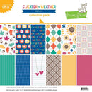 Lawn Fawn Double-Sided Collection Pack 12"x 12" 12 pack - Sweater Weather Remix, 6 Designs*