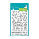 Lawn Fawn Clear Stamp Set - Porcu-Pine For You*