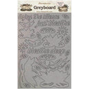 Stamperia Greyboard Cut-Outs A4 2mm Thick - Water Lily, Amazonia