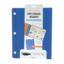 Little Yellow Bicycle Binder Dry Erase Board*