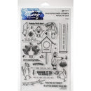 Simon Hurley create. Cling Stamps 6in x 9in Bird Buddies*