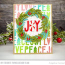My Favorite Things Premium Stencil 6in X 6in - Peace, Love & Joy*