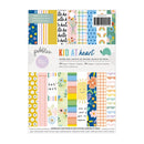 Pebbles Single-Sided Paper Pad 6"x 8" 36 Pack - Kid At Heart, 18 Designs