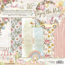 Memory Place - Asuka Studio Double-Sided Paper Pack 6"X6" 24 pack - Simple Style Enjoy The Ride*