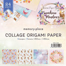 Memory Place Collage Origami Paper 6"x 6" 24/Pk - Sunshine Meadows*
