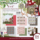 Memory Place Double-Sided Paper Pack 6"X6" 24 pack Be Brave