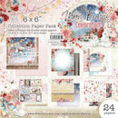 Asuka Studio Double-Sided Paper Pack 6"X6" 24 pack Moon Bunny Celebration