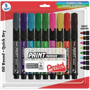 Pentel Paint Markers - Medium Bullet Point 9 pack - Assorted Colours 2mm*