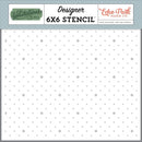 Echo Park Stencil 6"X6" - Salutations Dots*