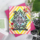 Pinkfresh Studio Clear Stamp Set 4"X6" - Reset*
