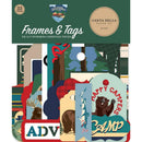 Carta Bella Cardstock Ephemera 33 pack Frames & Tags, Outdoor Adventures*