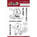 PhotoPlay Photopolymer Stamp - Beaver Hockey*