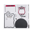 Teresa Collins 12x12 Travelouge Single Sheet Die-Cuts - Route*
