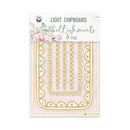 P13 Die-Cut Chipboard Embellishments 4"x 6" - Let Your Creativity Bloom