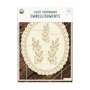 P13 Die-Cut Chipboard Embellishments 6"x 8" - Let Your Creativity Bloom