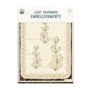 P13 Die-Cut Chipboard Embellishments 6"x 8" - Let Your Creativity Bloom