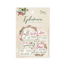 P13 Dear Love Ephemera Cardstock Die-Cuts 12 pack