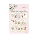 P13 Flowerish Double-Sided Cardstock Die-cuts 15 pack*