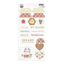 P13 Farm Sweet Farm Chipboard Stickers 4"X8"