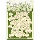 P13 Die-Cut Chipboard Embellishments 4in x 6in - The Garden Of Books