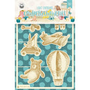 P13 Die-Cut Chipboard Embellishments 4"x 6" - Good Night