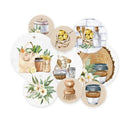 P13 There Is No Planet B Double-Sided Cardstock Tags 9 pack