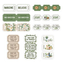 P13 There Is No Planet B Ephemera Cardstock Die-Cuts 9 pack - Tickets*