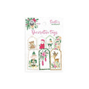 P13 Santa's Workshop Double-Sided Cardstock Tags 7 pack