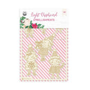 P13 Die-Cut Chipboard Embellishments 4"X6" 6 pack