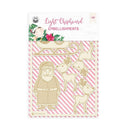 P13 Die-Cut Chipboard Embellishments 4"X6" 6 pack