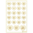 P13 Die-Cut Chipboard Embellishments 4"X6" - Sugar & Spice