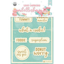 P13 Die-Cut Chipboard Embellishments 4"X6" - Sugar & Spice