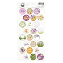 P13 Secret Garden Cardstock Stickers - 4"x 9"